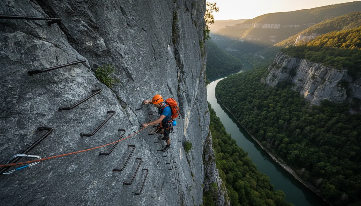Échelles de la Mort : via ferrata et randonnée dans le Doubs
